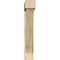 Ekena Millwork Traditional Block Rough Sawn Bracket w/ Offset Brace, Douglas Fir, 8"W x 48"D x 48"H BKT0806X48X48TRA05RDF - alternate 3